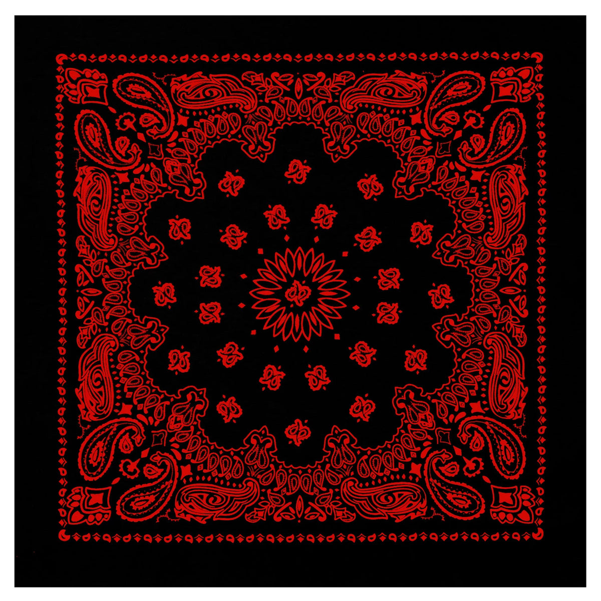 Rothco Trainmen Paisley Bandana - 22" X 22"