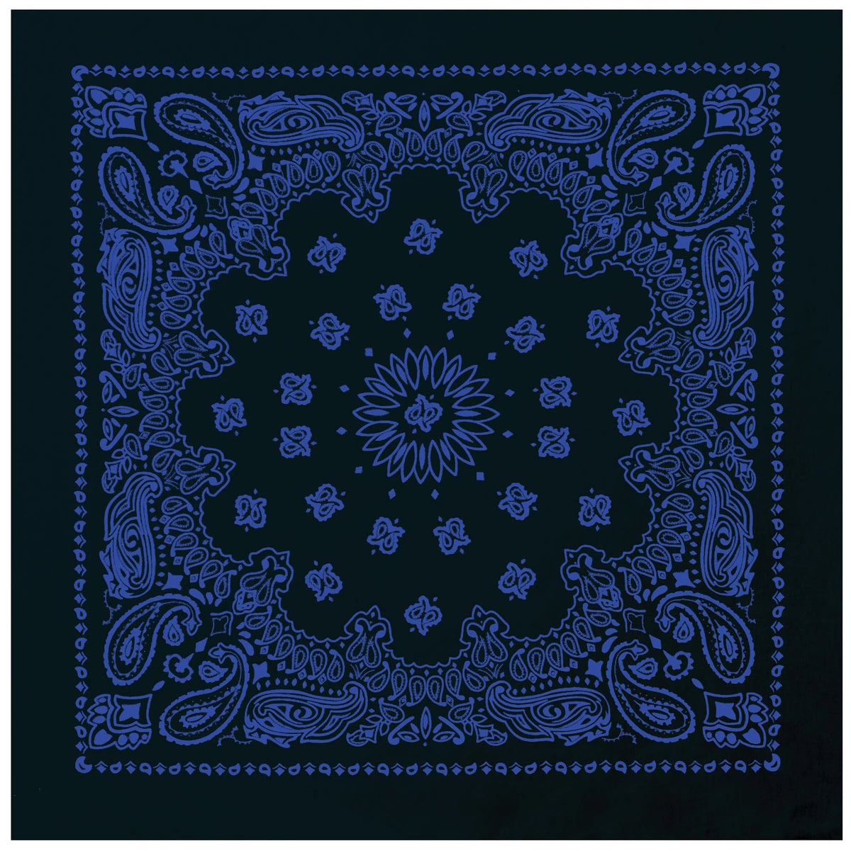 Rothco Trainmen Paisley Bandana – Extra-Large - 27” X 27"