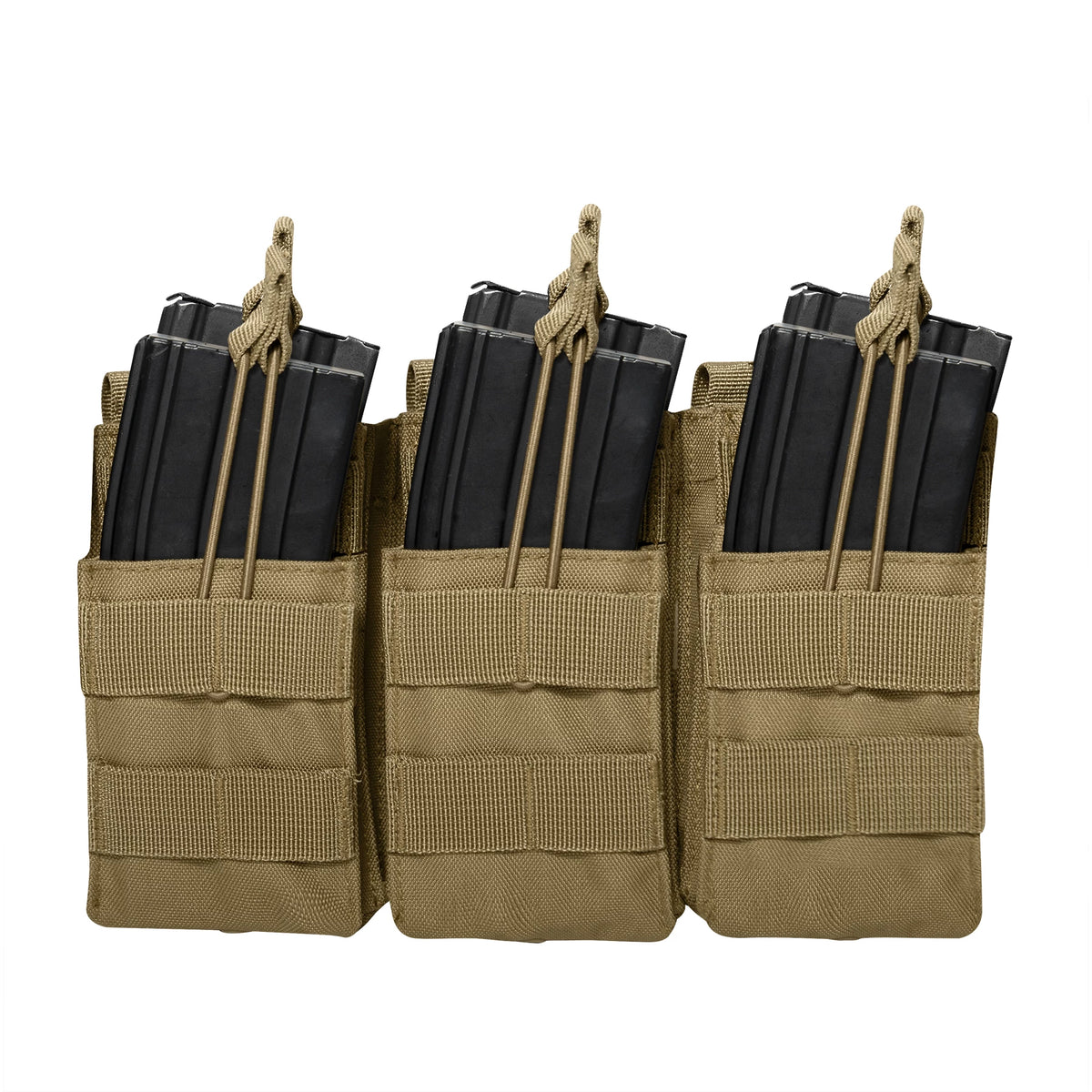 Rothco MOLLE Open Top Six Rifle Mag Pouch
