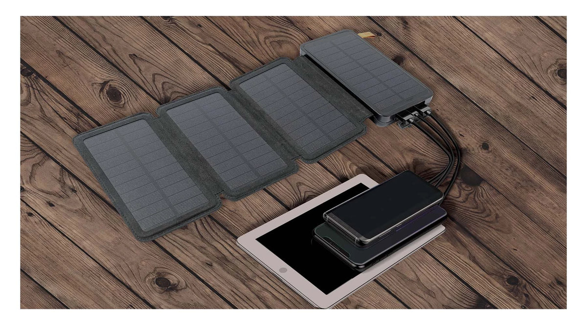 Rothco Folding Solar Panel with Power Bank