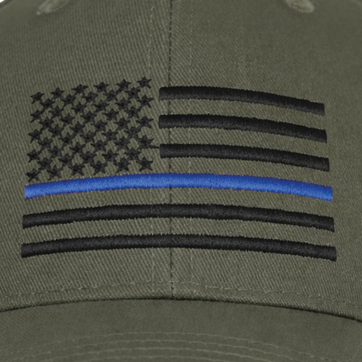 Rothco Thin Blue Line Flag Low Profile Cap