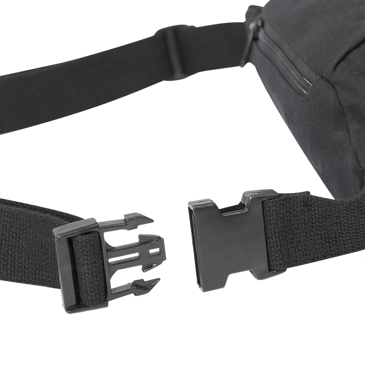 Rothco Canvas Crossbody Fanny Pack - Black