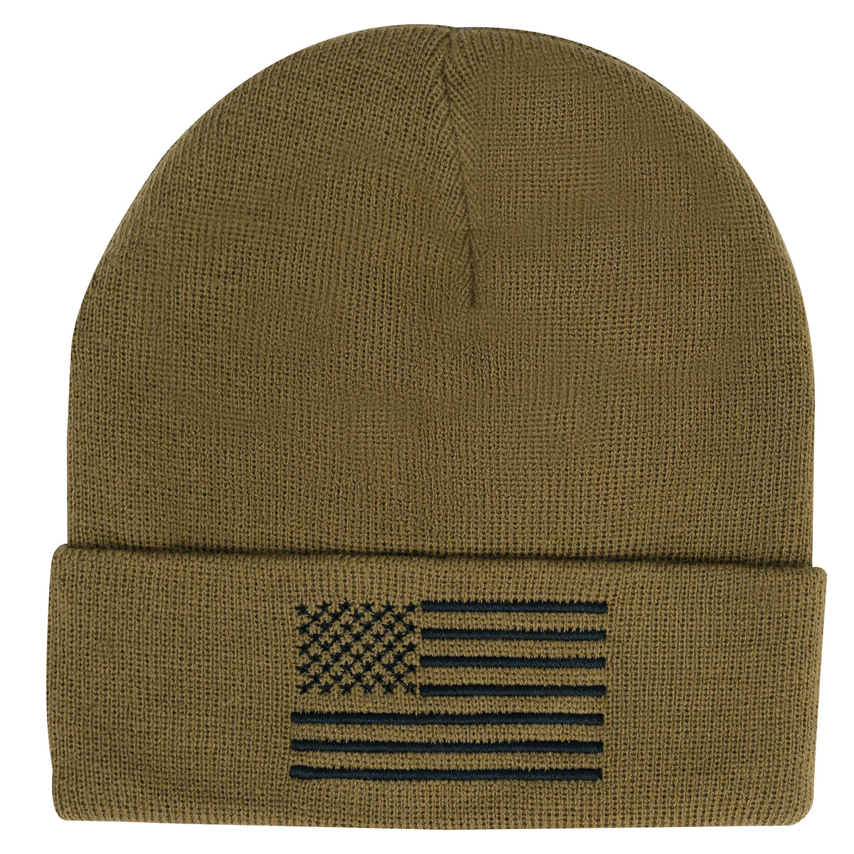 Rothco US Flag Embroidered Fine Knit Watch Cap
