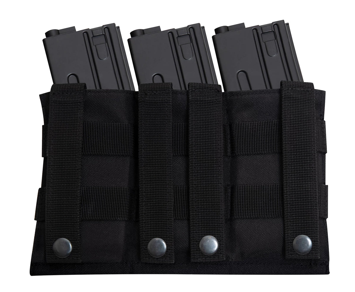 Rothco Lightweight 3 Mag Elastic Retention Pouch