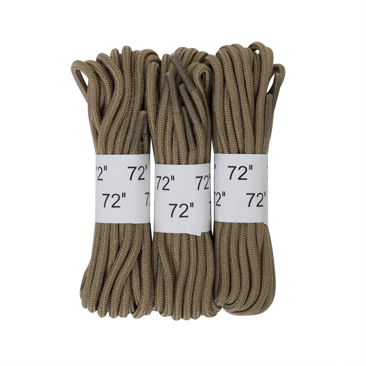 Rothco 72" Boot Laces - 3 Pack