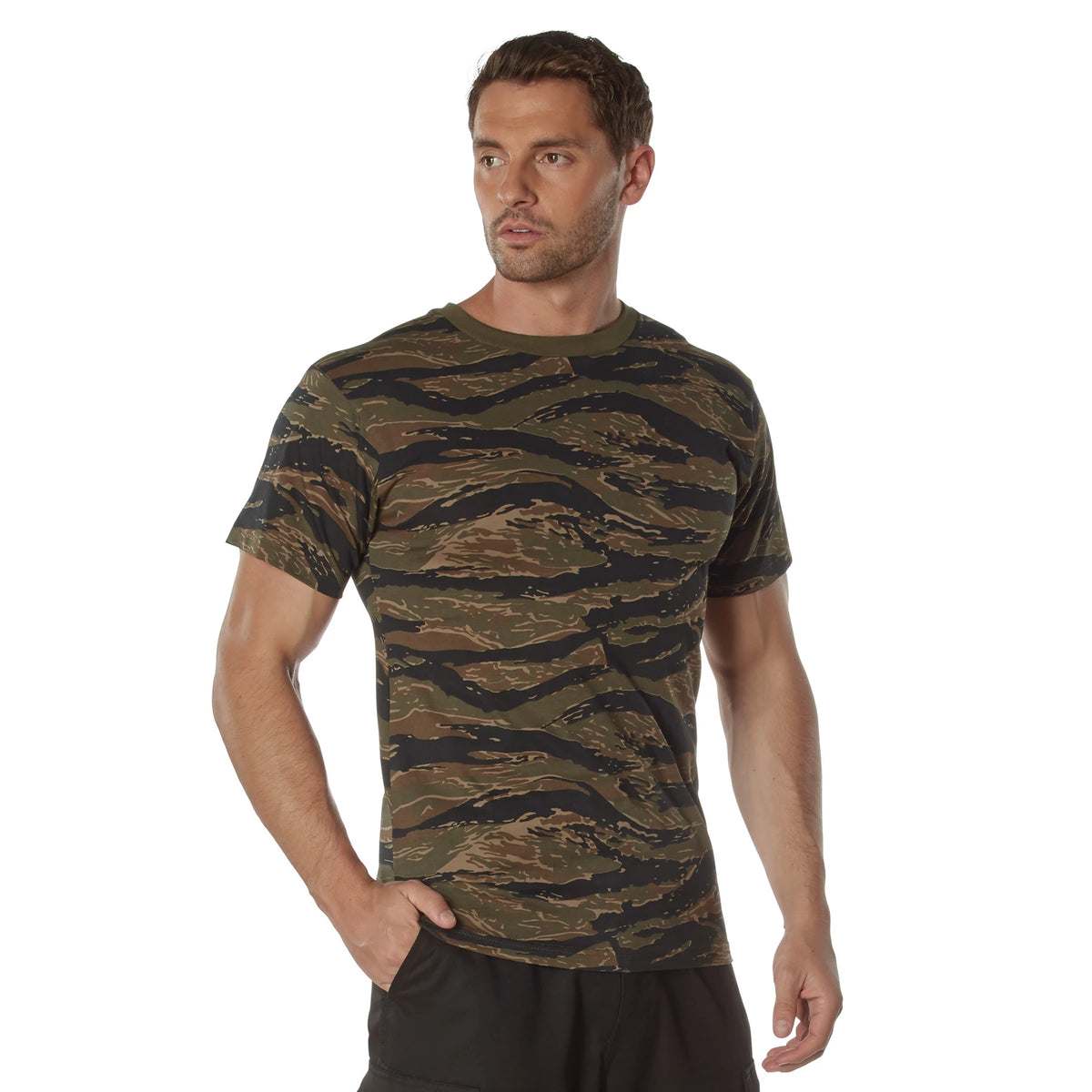 Rothco Camo 100% Cotton T-Shirt
