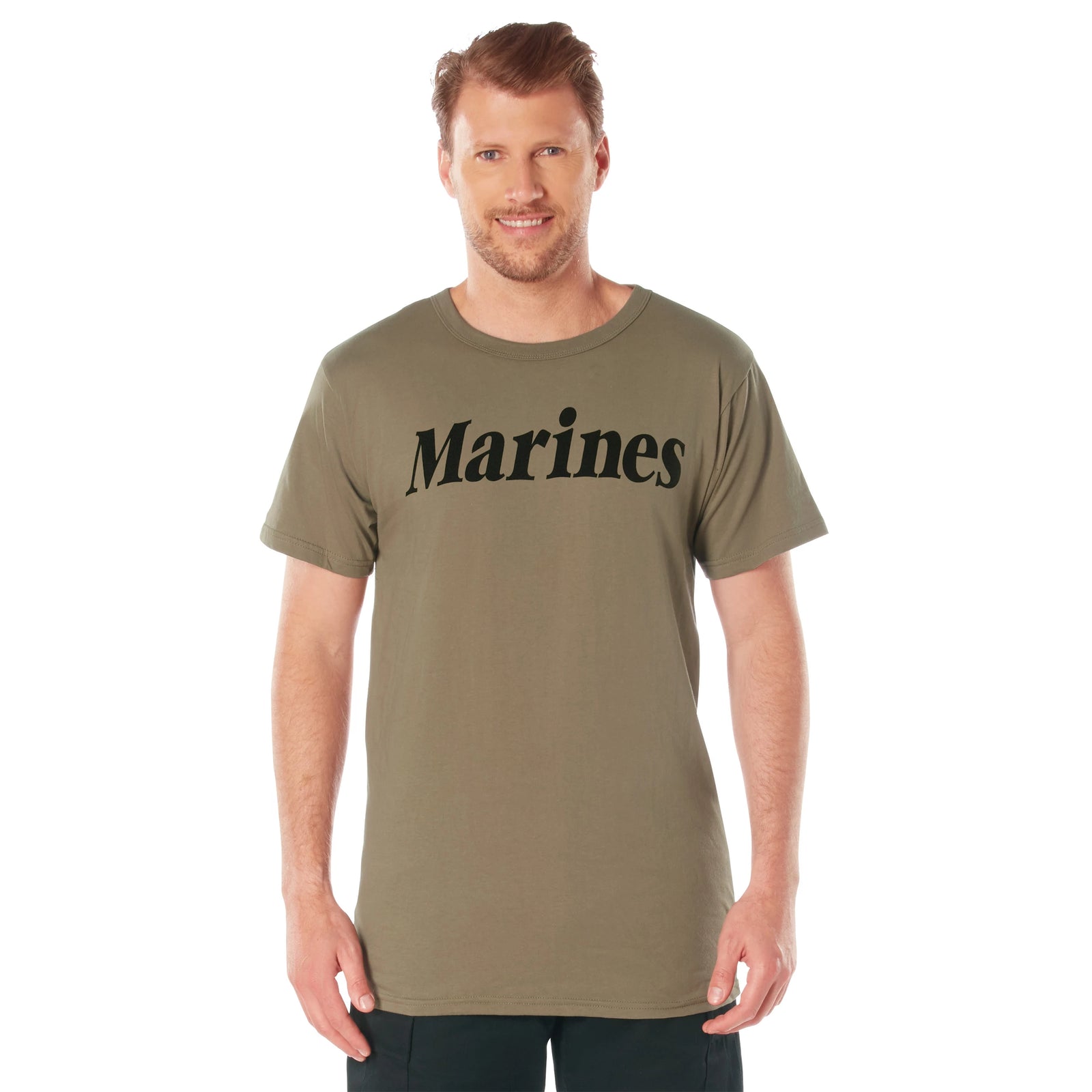 Rothco AR 670-1 Coyote Brown Marines Physical Training T-Shirt