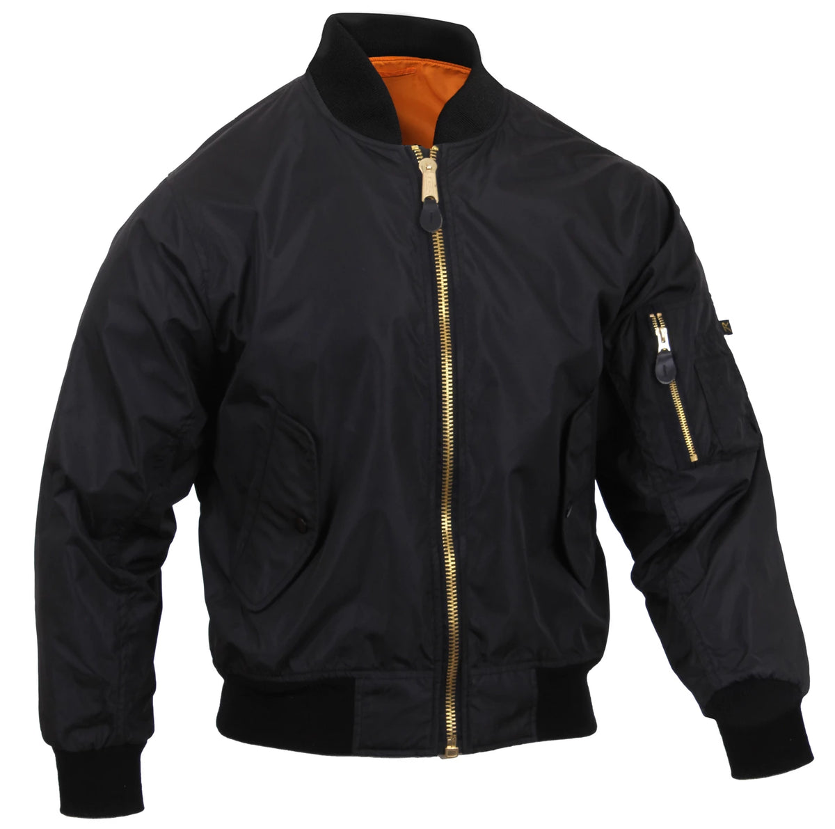 Rothco Lightweight Enhanced Nylon MA-1 Flight Jacket