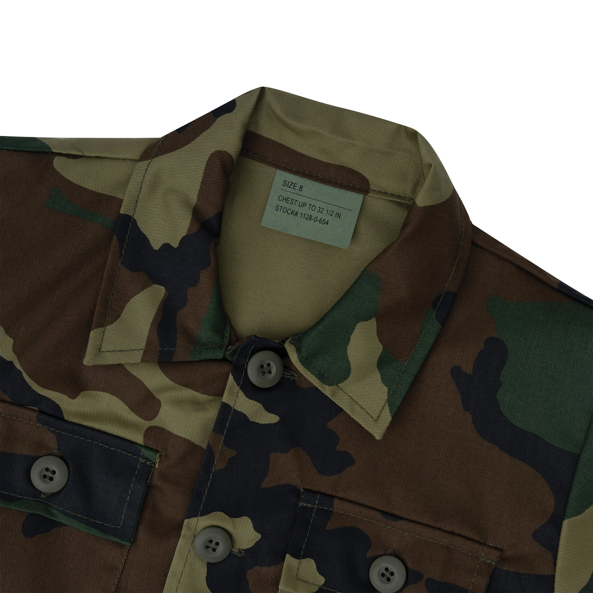 Rothco Kids Camo BDU Shirt