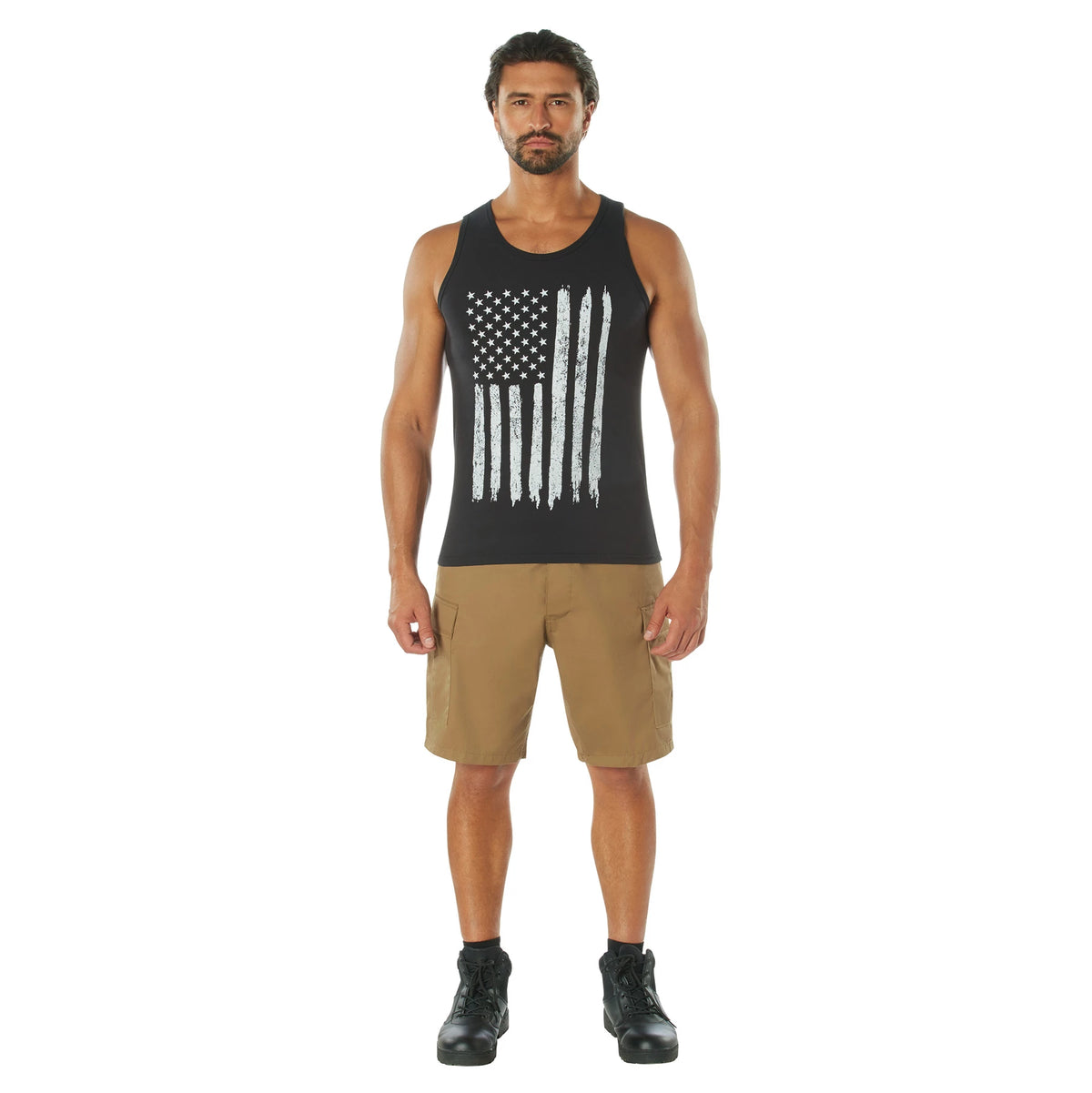 Rothco Distressed U.S. Flag Tank Top