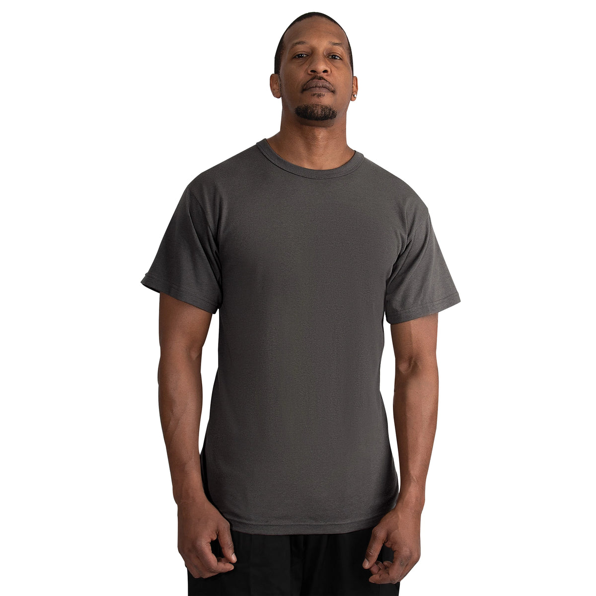 Rothco Solid Color T-Shirt with Cotton / Polyester Blend