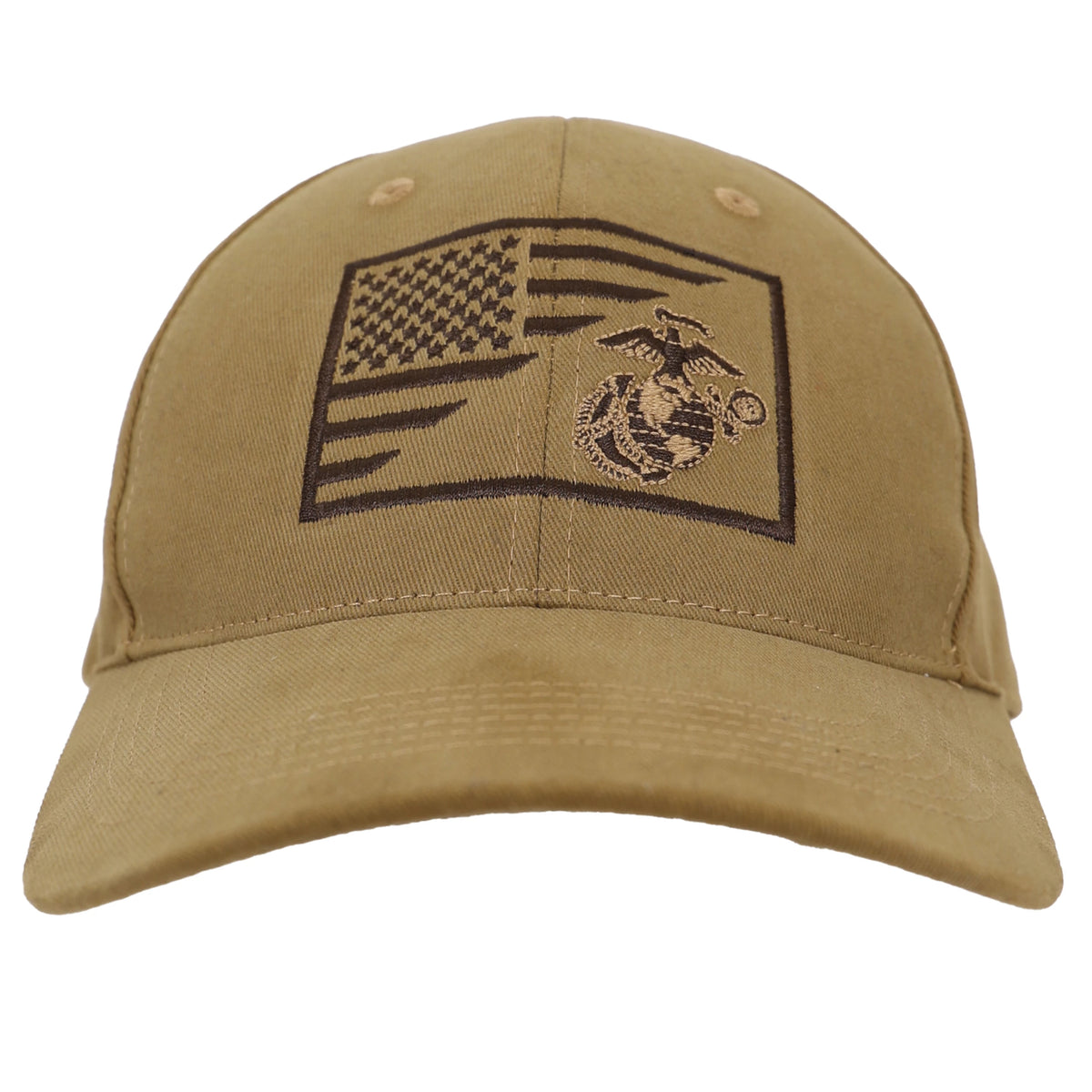 Rothco USMC Eagle, Globe and Anchor / US Flag Low Pro Cap
