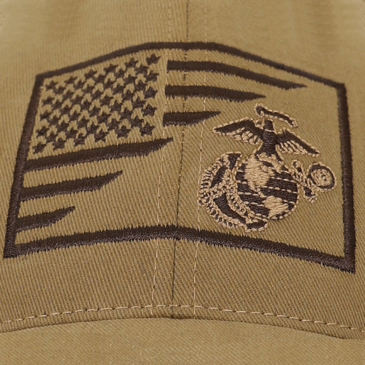 Rothco USMC Eagle, Globe and Anchor / US Flag Low Pro Cap