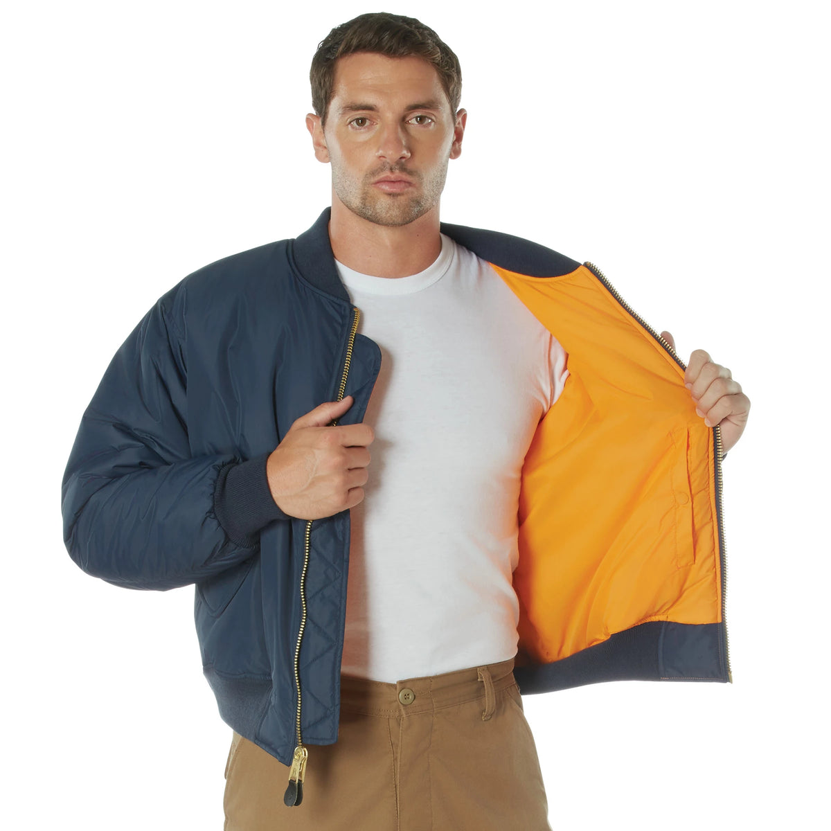 Rothco Enhanced Nylon MA-1 Flight Jacket