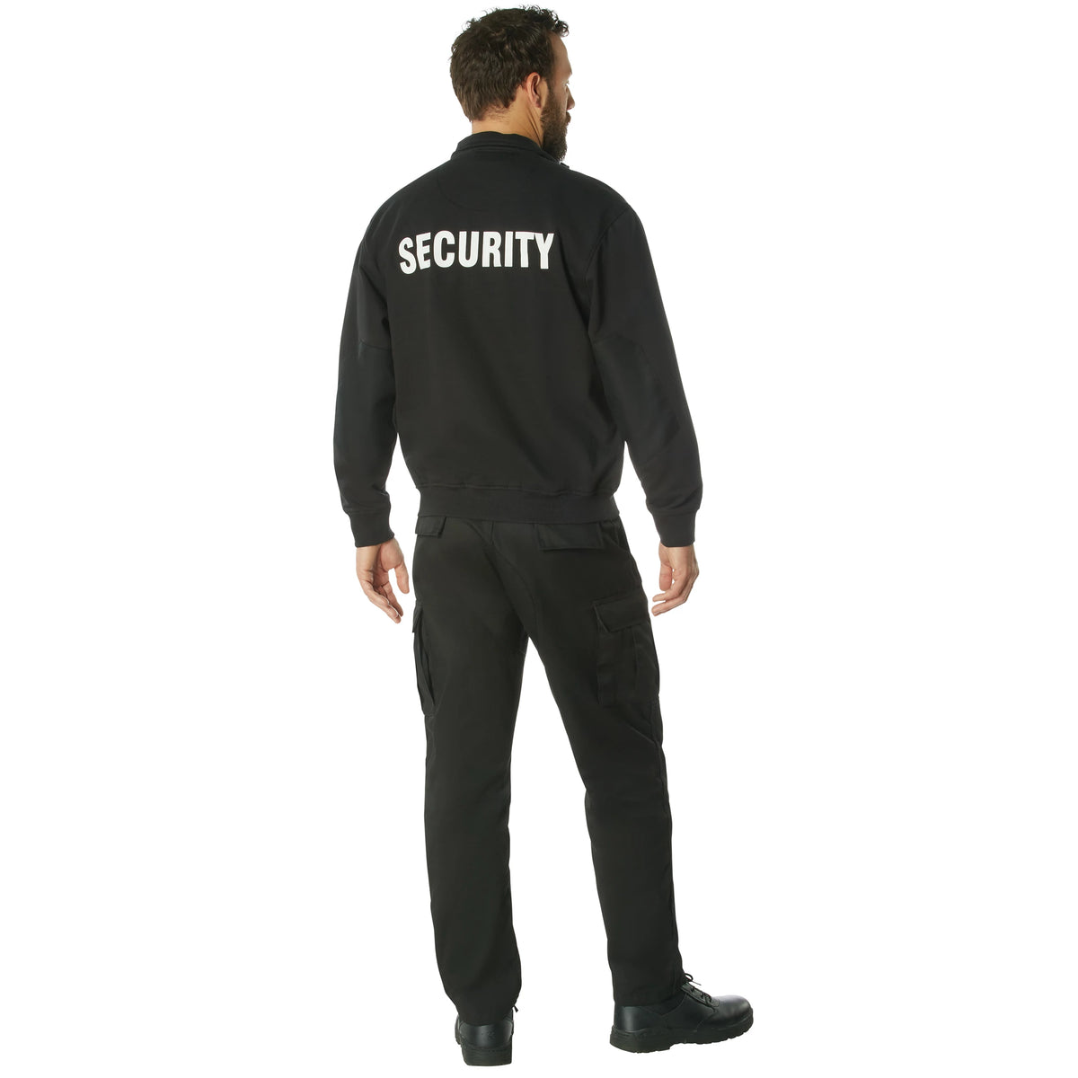 Rothco Security 1/4 Zip Job Shirt - Black