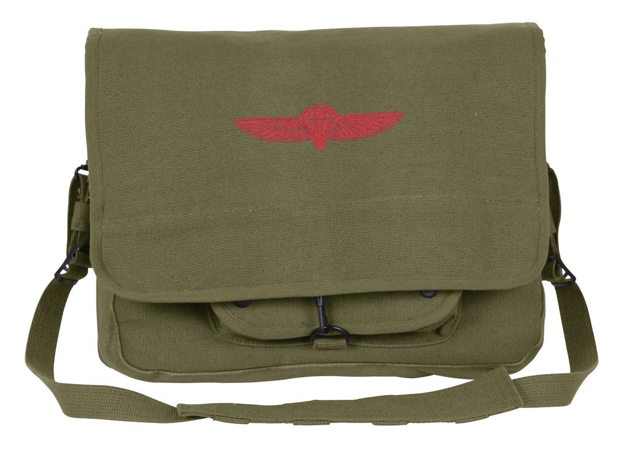 Rothco Canvas Paratrooper Messenger Bag