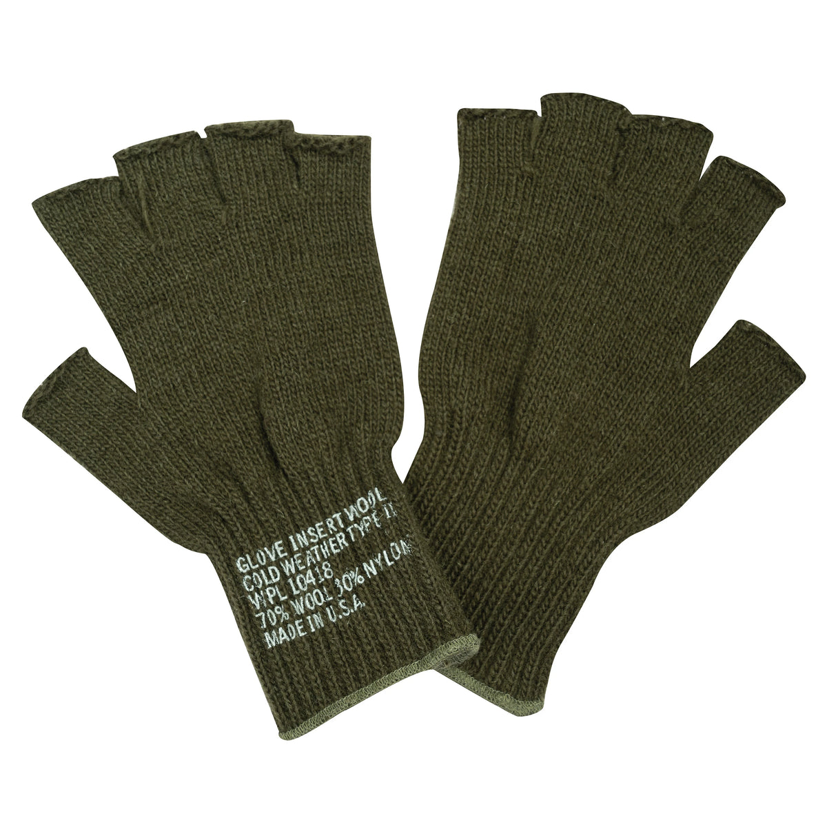Rothco Fingerless Wool Gloves