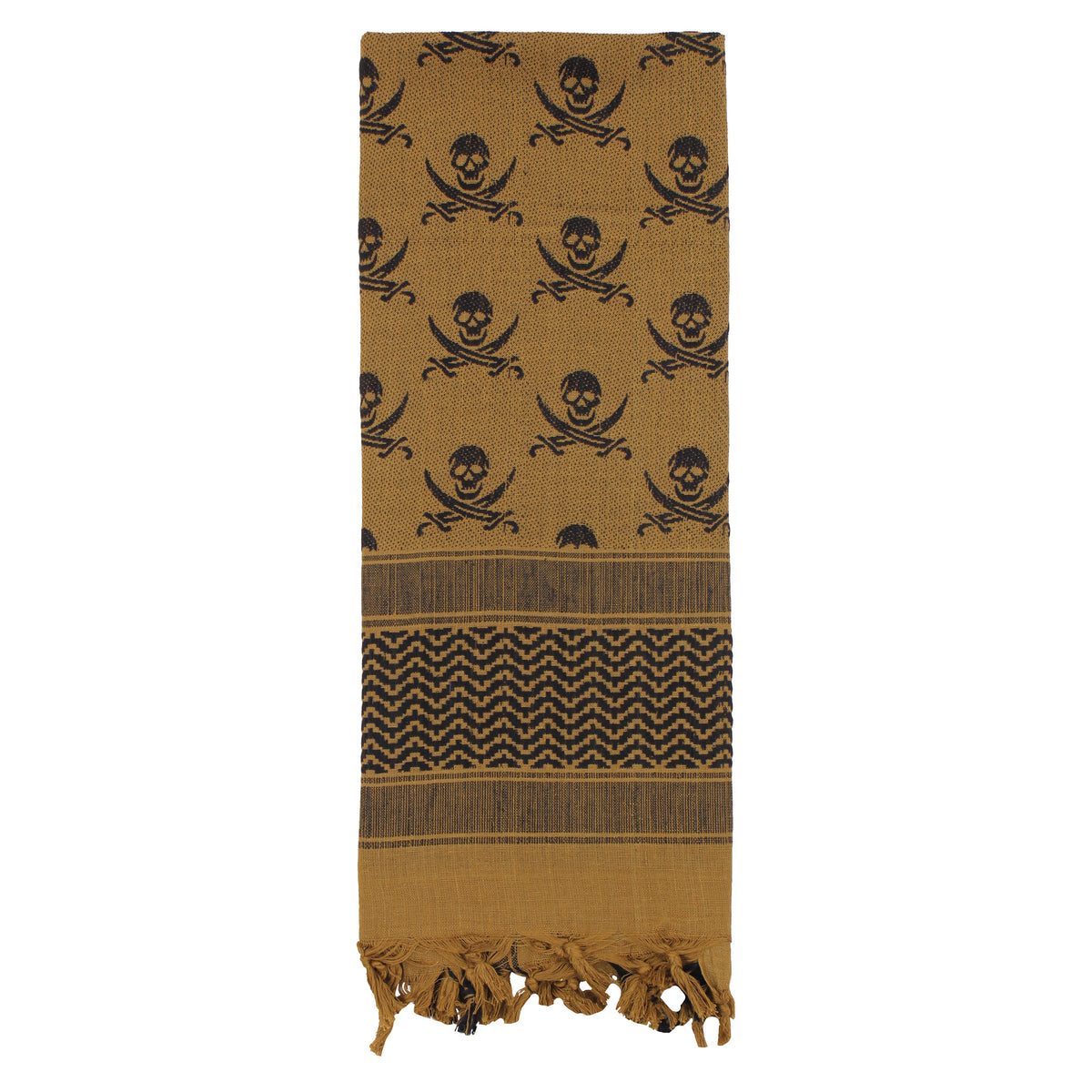 Rothco Skulls Shemagh Tactical Desert Keffiyeh Scarf