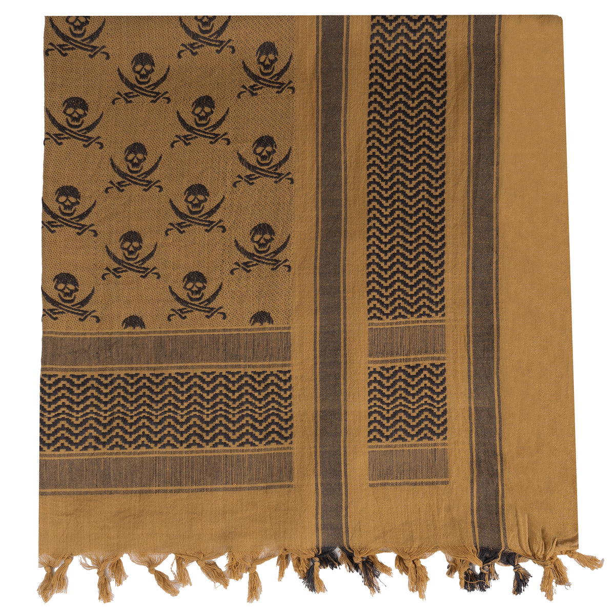 Rothco Skulls Shemagh Tactical Desert Keffiyeh Scarf