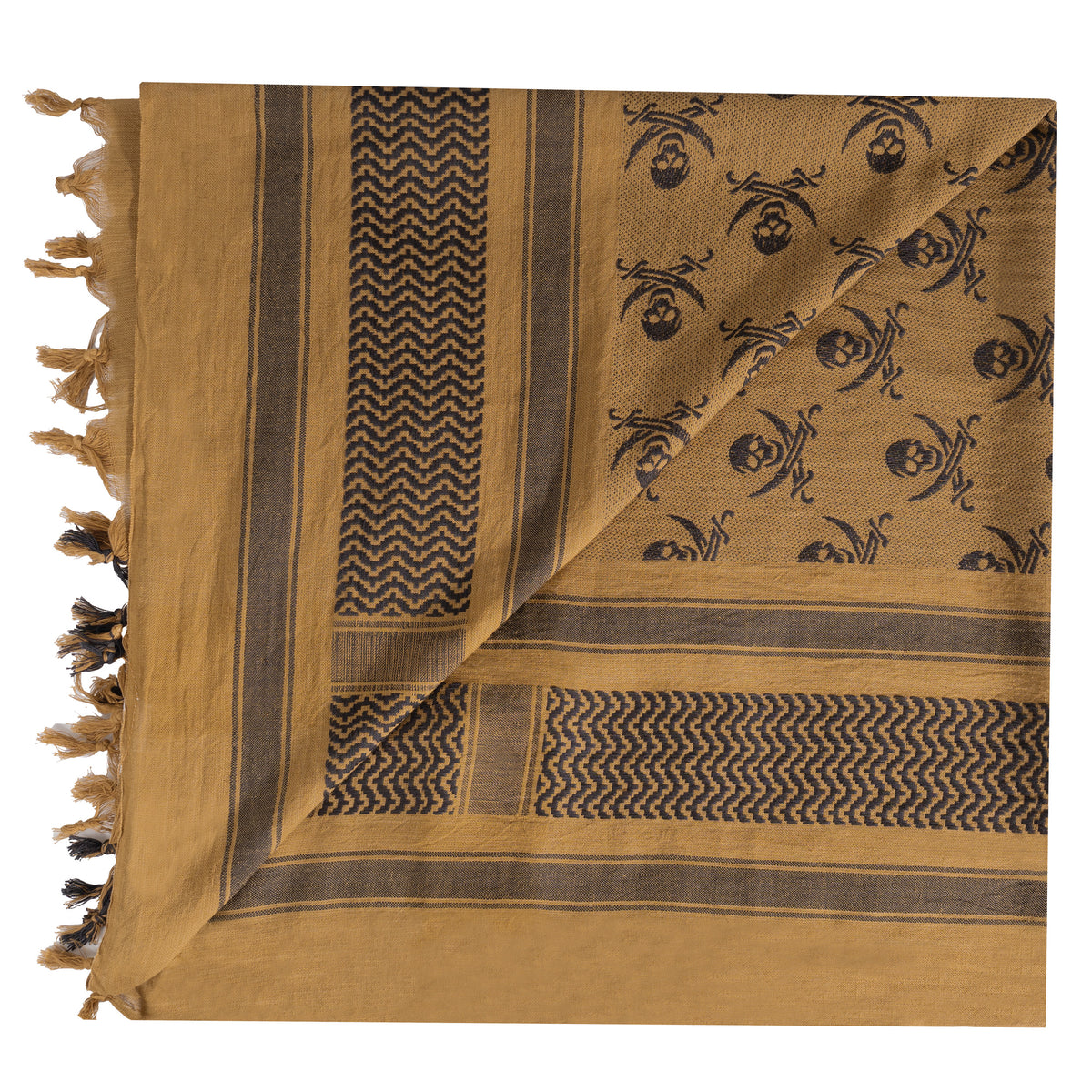 Rothco Skulls Shemagh Tactical Desert Keffiyeh Scarf