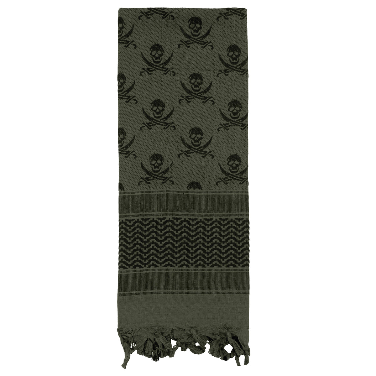 Rothco Skulls Shemagh Tactical Desert Keffiyeh Scarf