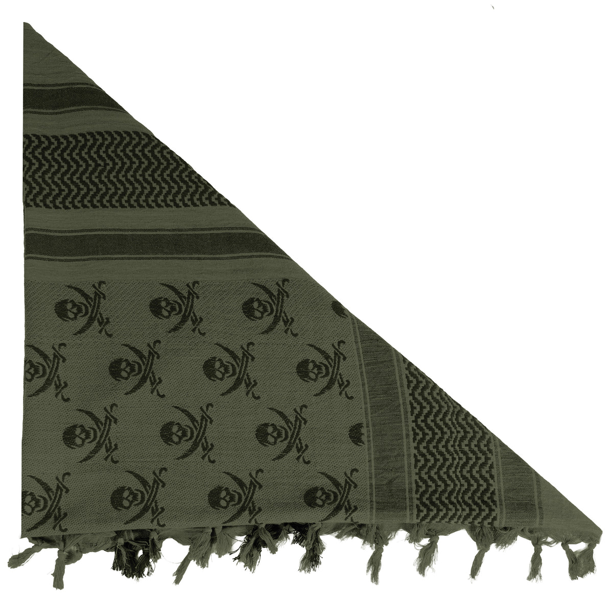 Rothco Skulls Shemagh Tactical Desert Keffiyeh Scarf