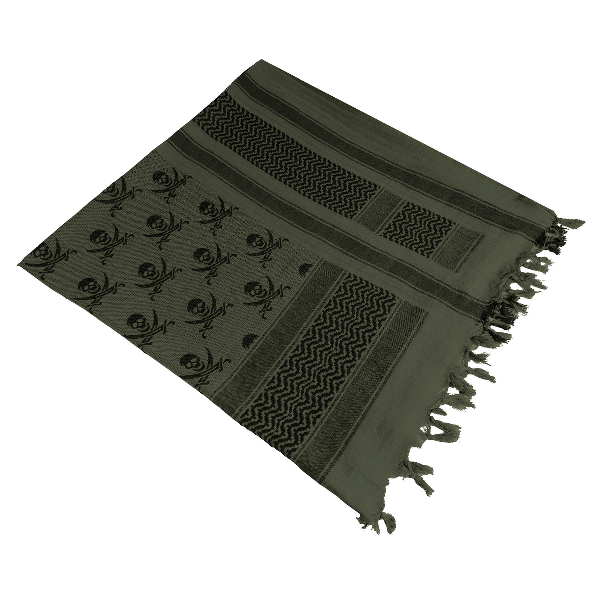Rothco Skulls Shemagh Tactical Desert Keffiyeh Scarf