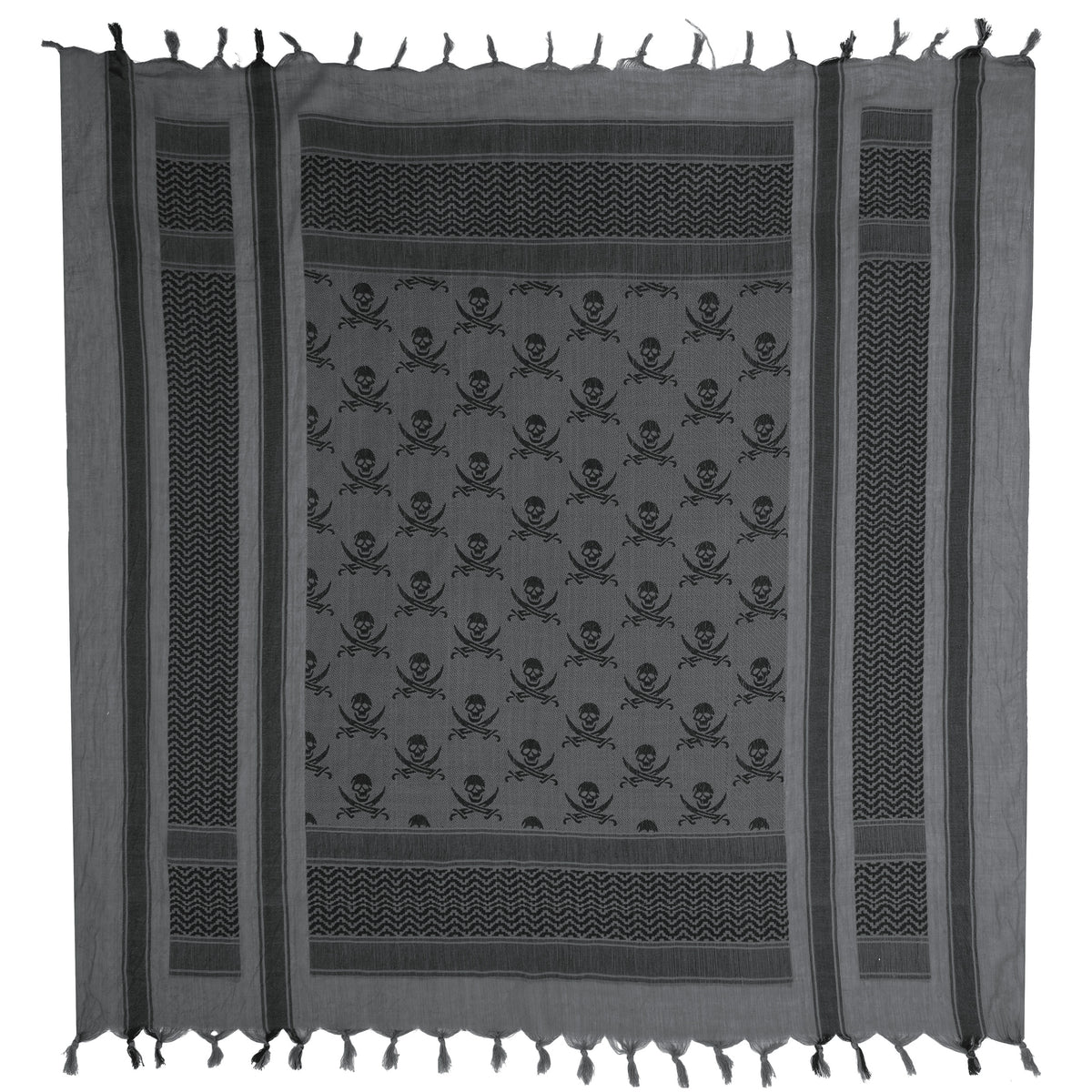 Rothco Skulls Shemagh Tactical Desert Keffiyeh Scarf
