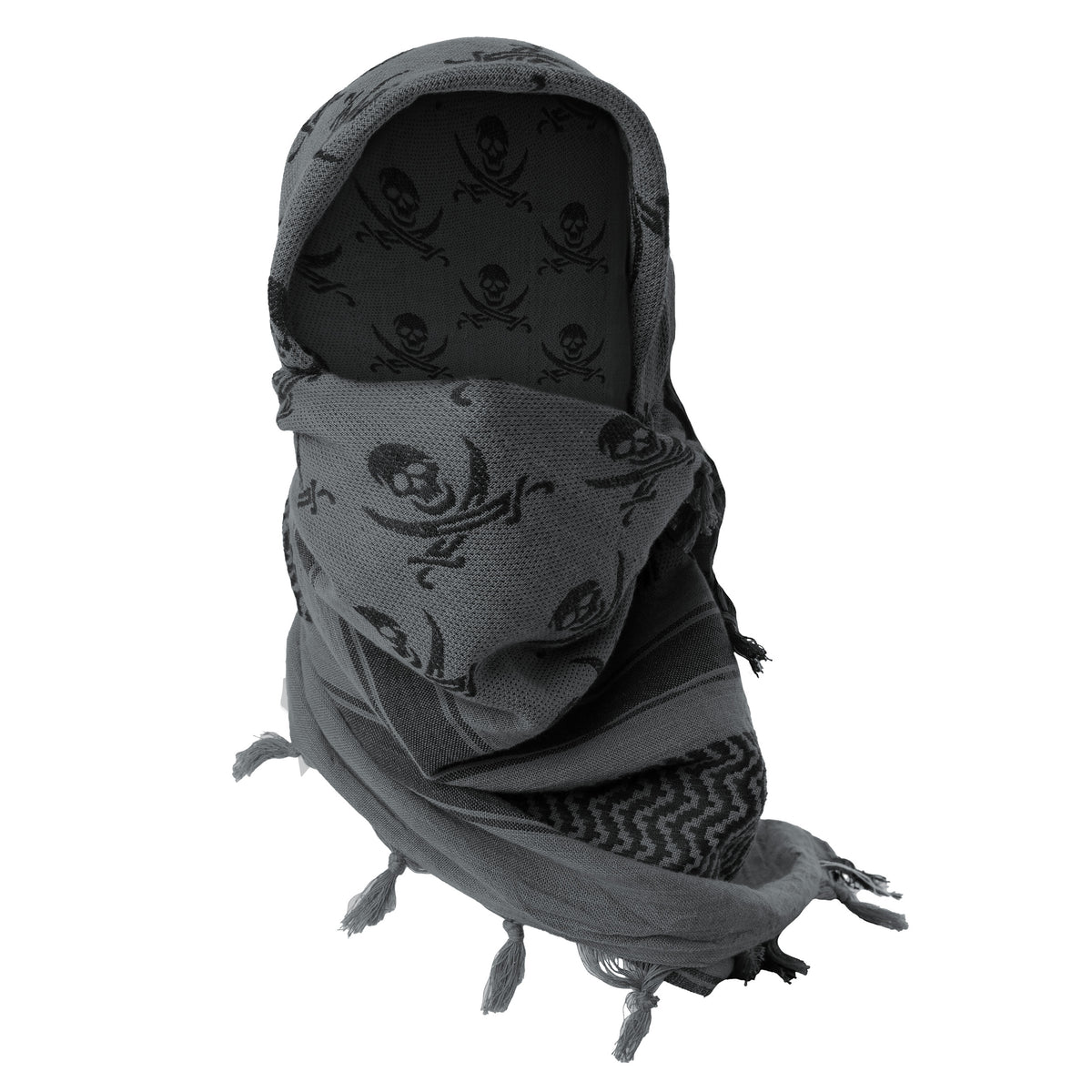 Rothco Skulls Shemagh Tactical Desert Keffiyeh Scarf
