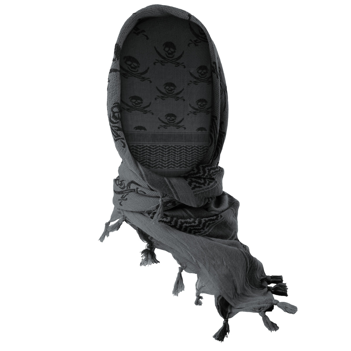 Rothco Skulls Shemagh Tactical Desert Keffiyeh Scarf