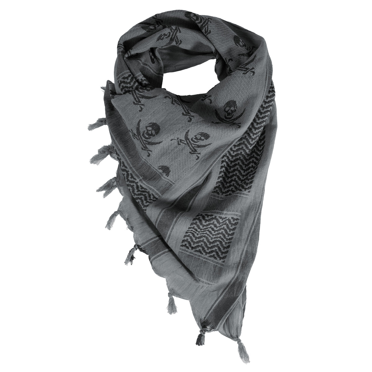 Rothco Skulls Shemagh Tactical Desert Keffiyeh Scarf