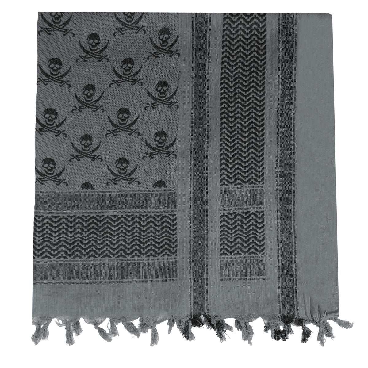 Rothco Skulls Shemagh Tactical Desert Keffiyeh Scarf