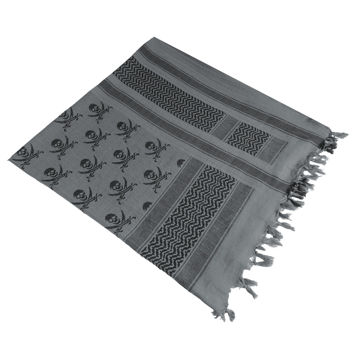 Rothco Skulls Shemagh Tactical Desert Keffiyeh Scarf