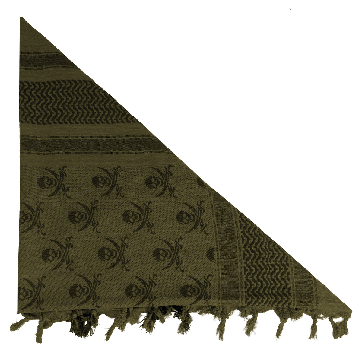 Rothco Skulls Shemagh Tactical Desert Keffiyeh Scarf