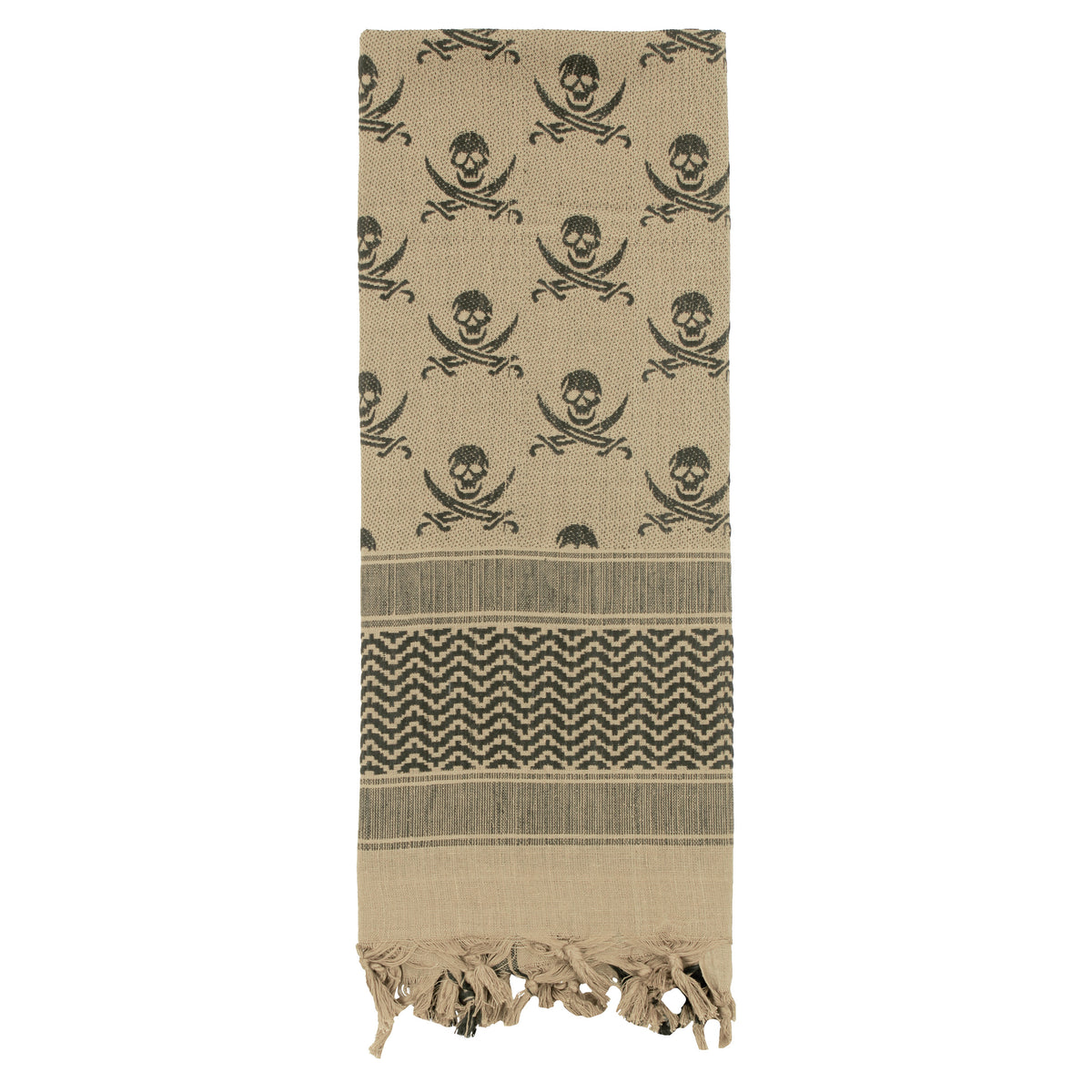 Rothco Skulls Shemagh Tactical Desert Keffiyeh Scarf