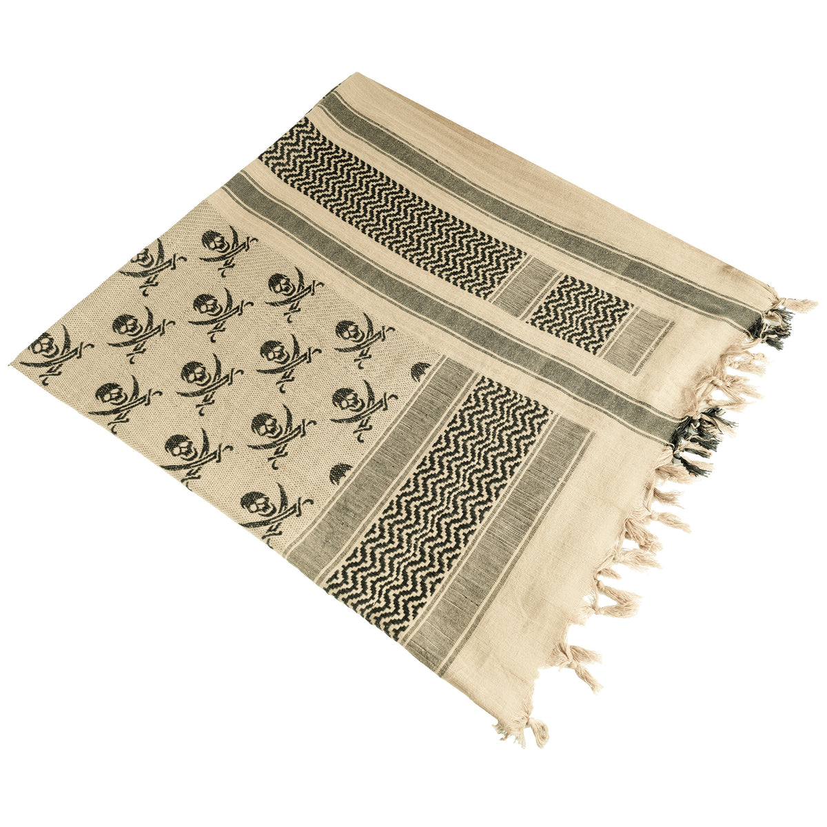 Rothco Skulls Shemagh Tactical Desert Keffiyeh Scarf