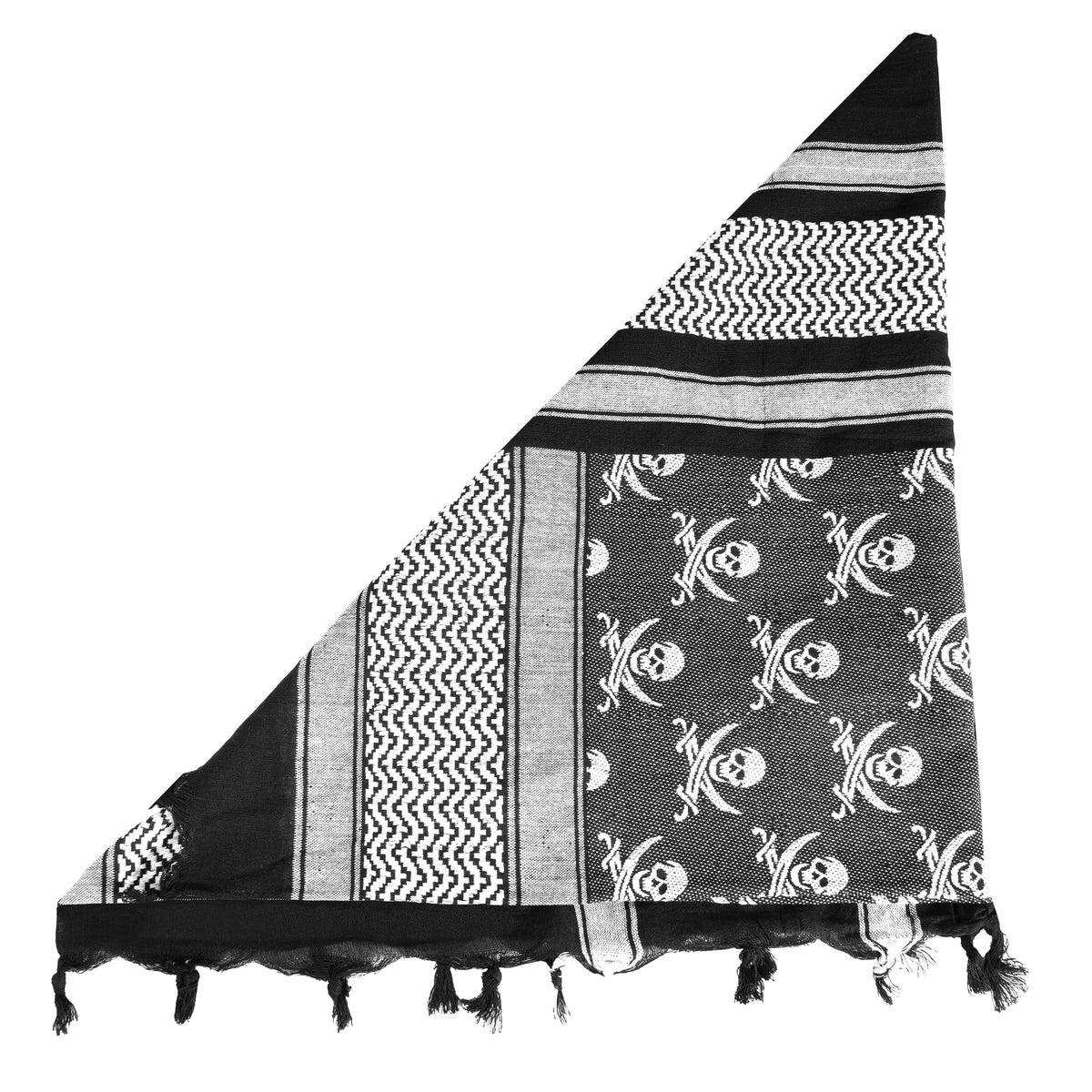 Rothco Skulls Shemagh Tactical Desert Keffiyeh Scarf