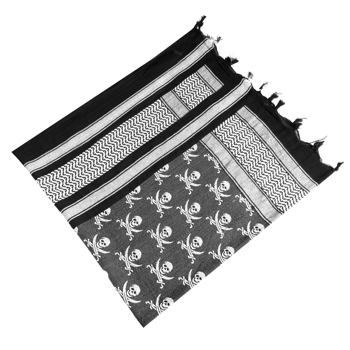 Rothco Skulls Shemagh Tactical Desert Keffiyeh Scarf