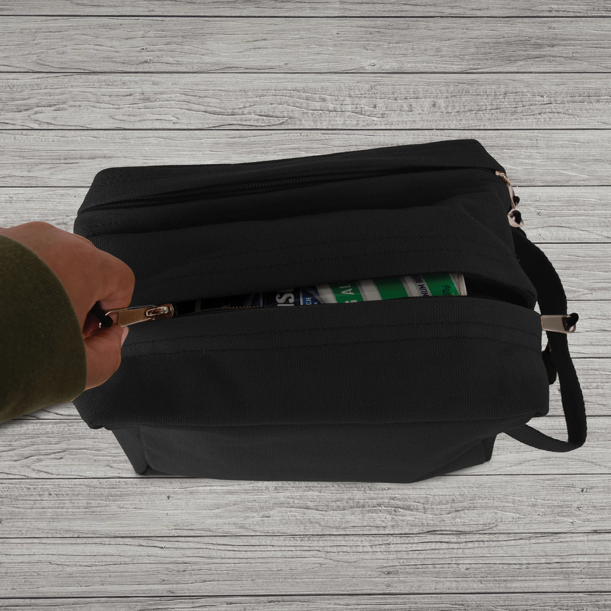 Rothco Canvas Dual Compartment Travel Kit