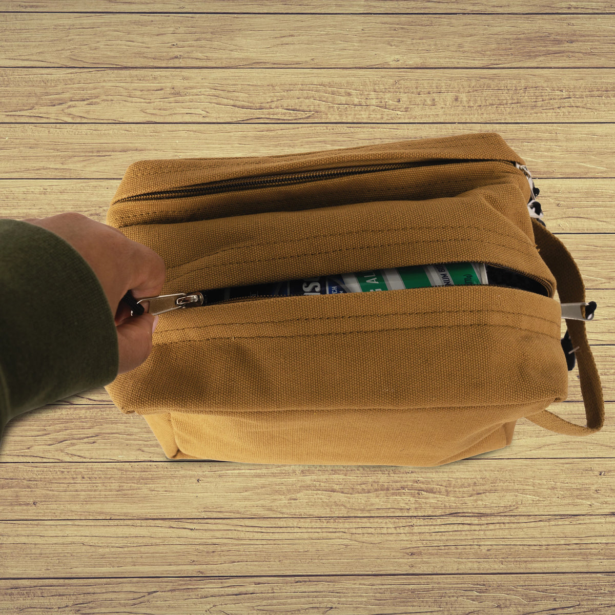 Rothco Canvas Dual Compartment Travel Kit