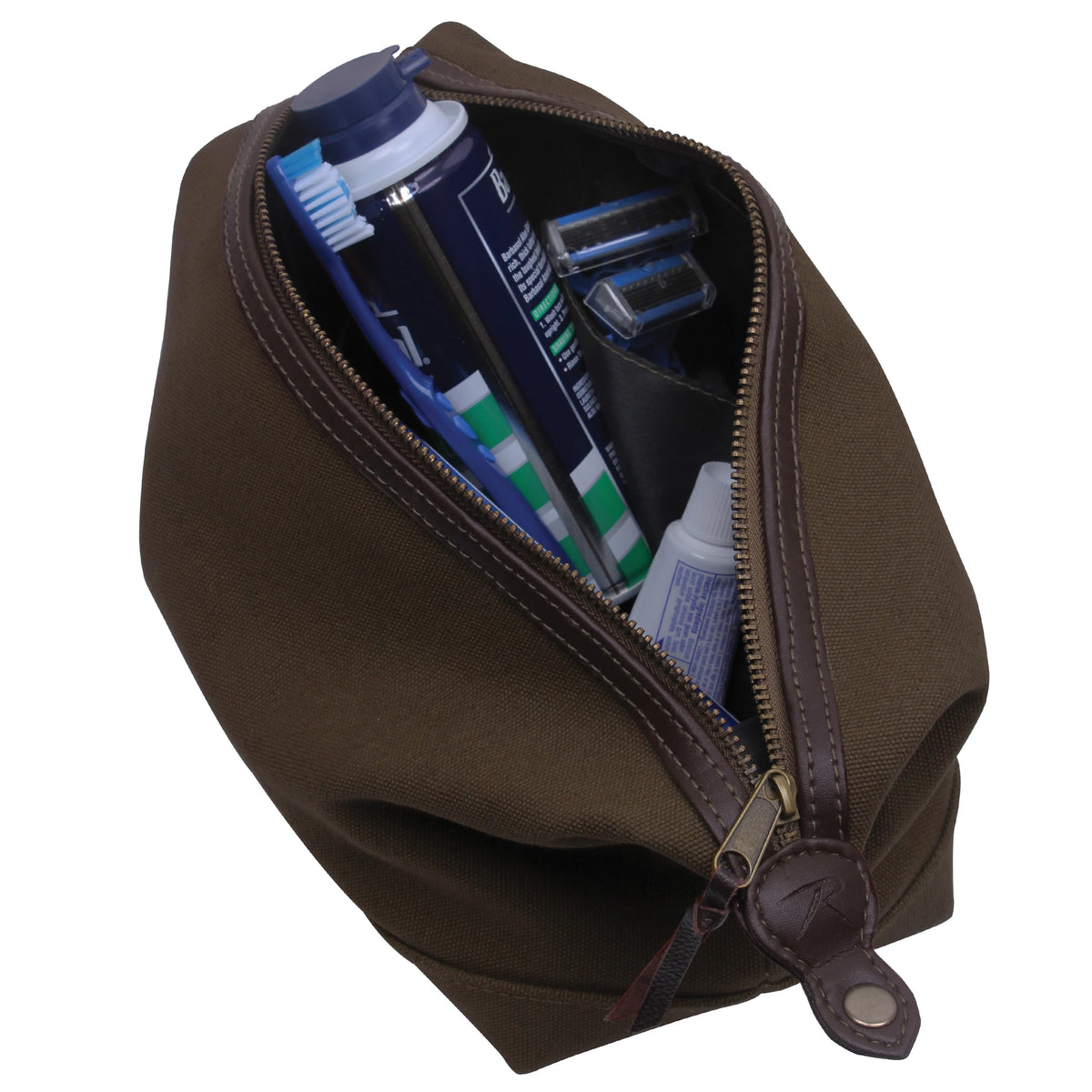 Rothco Canvas & Leather Travel Kit
