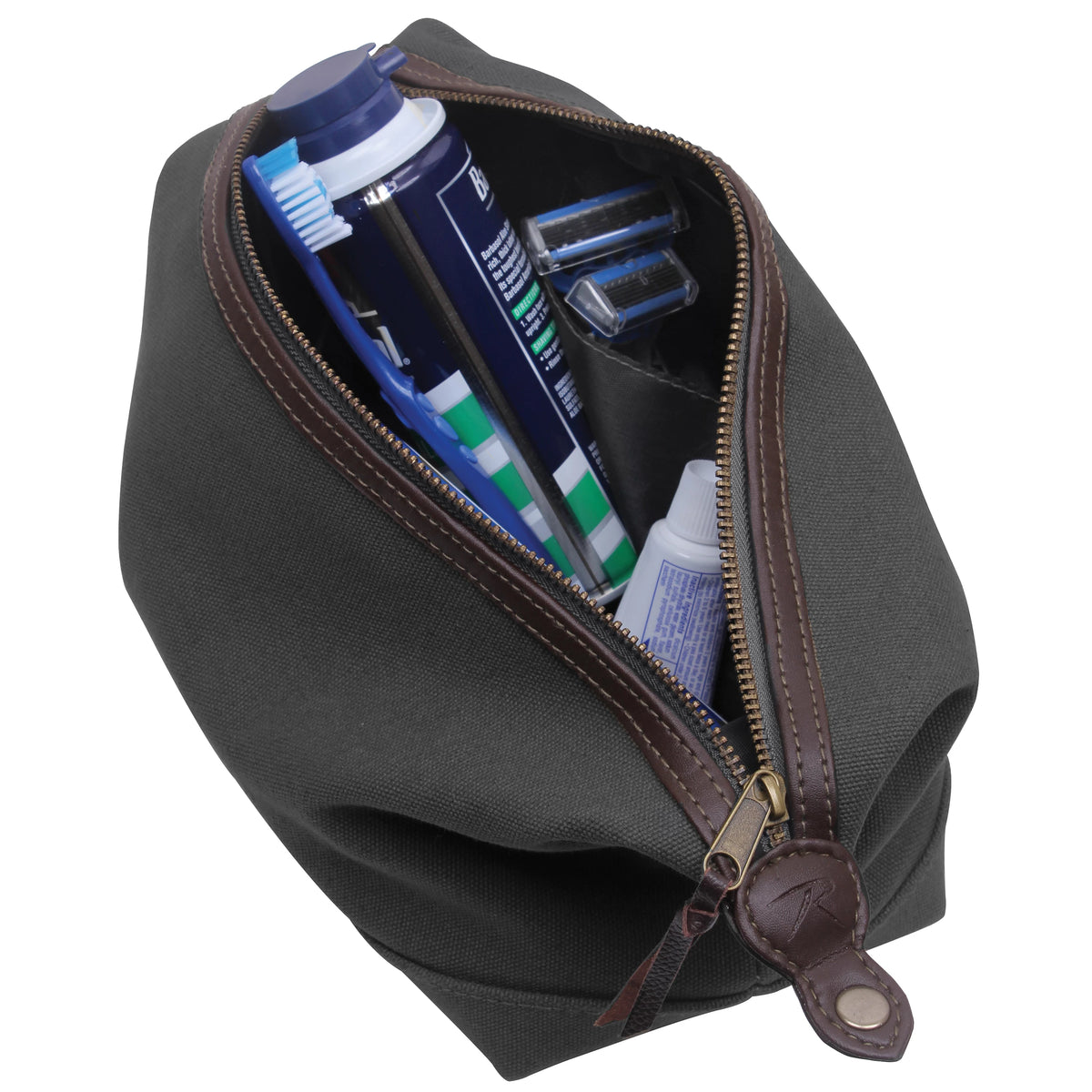 Rothco Canvas & Leather Travel Kit
