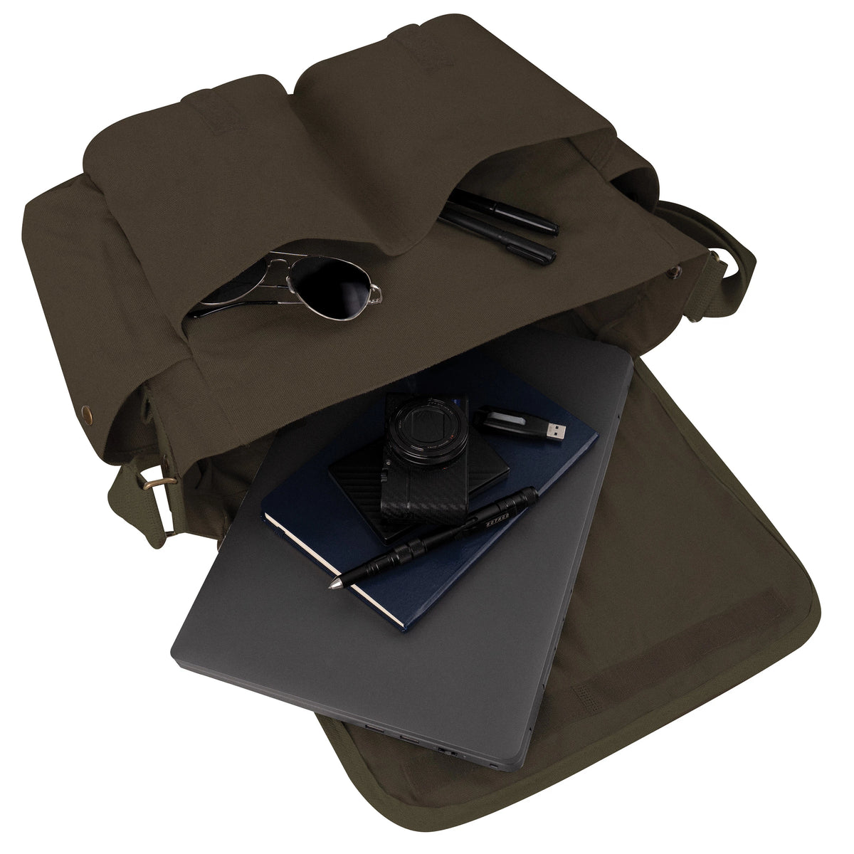 Rothco Classic Canvas Messenger Bag