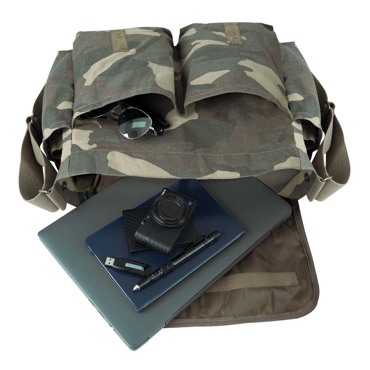 Rothco Classic Canvas Messenger Bag