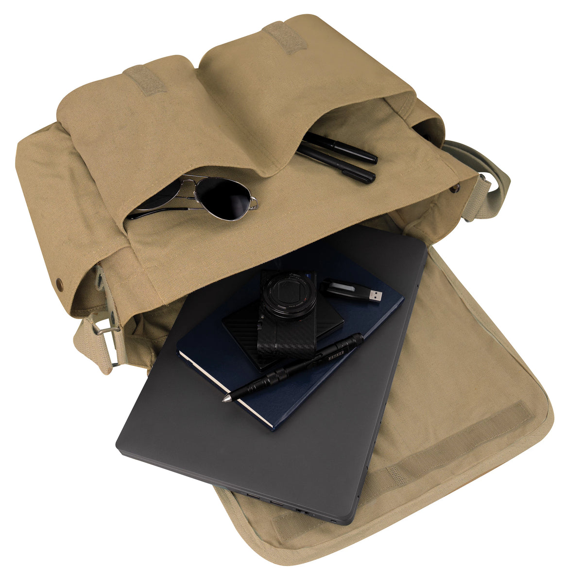 Rothco Classic Canvas Messenger Bag