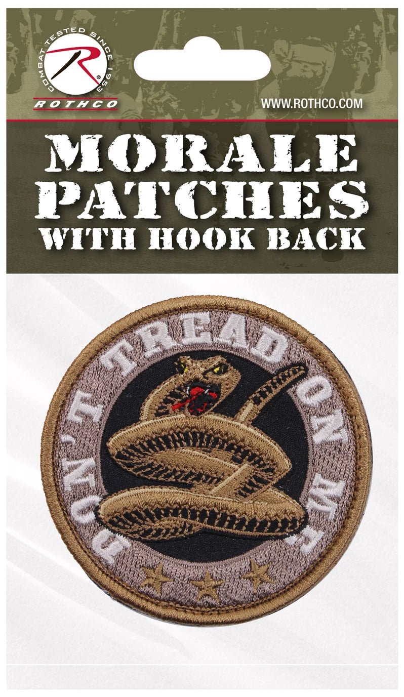 Rothco Don't Tread On Me Round Morale Patch