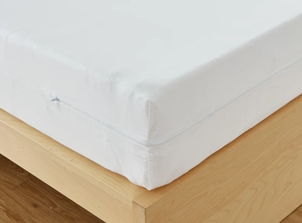 AllergyCare Cotton Zippered Mattress Encasement - 9&quot; Deep