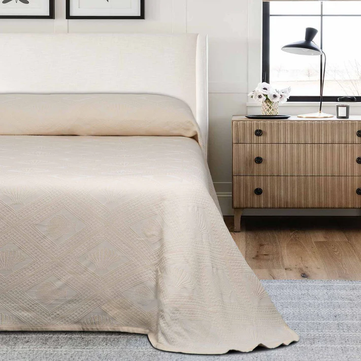 Avalon Jacquard Bedspreads by Bargoose Home Textiles