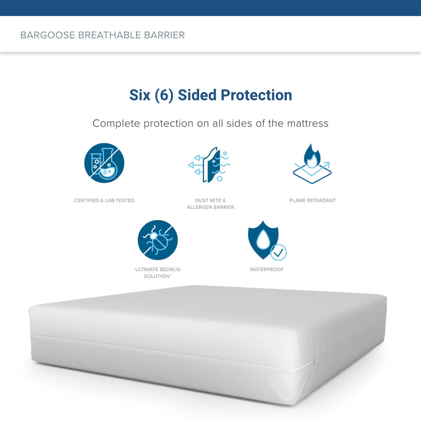 Zippered Pillow Cover BedBug SolutionTM Elite