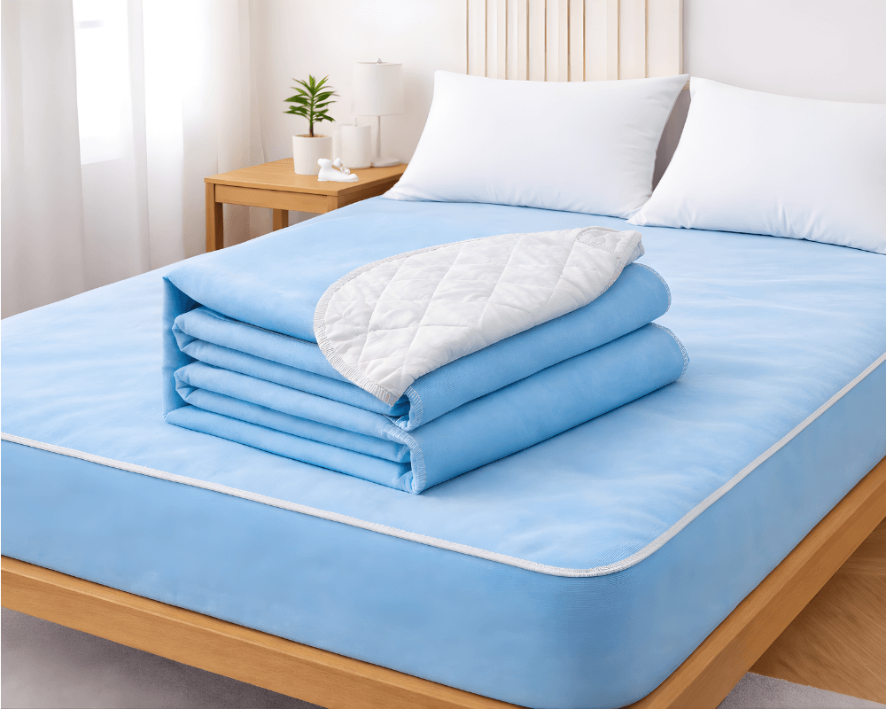 Hotel and hospital bed protectors for hospitality and healthcare facilities